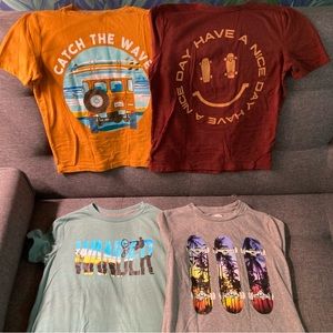Old Navy Bundle- 4 extreme sports t shirts